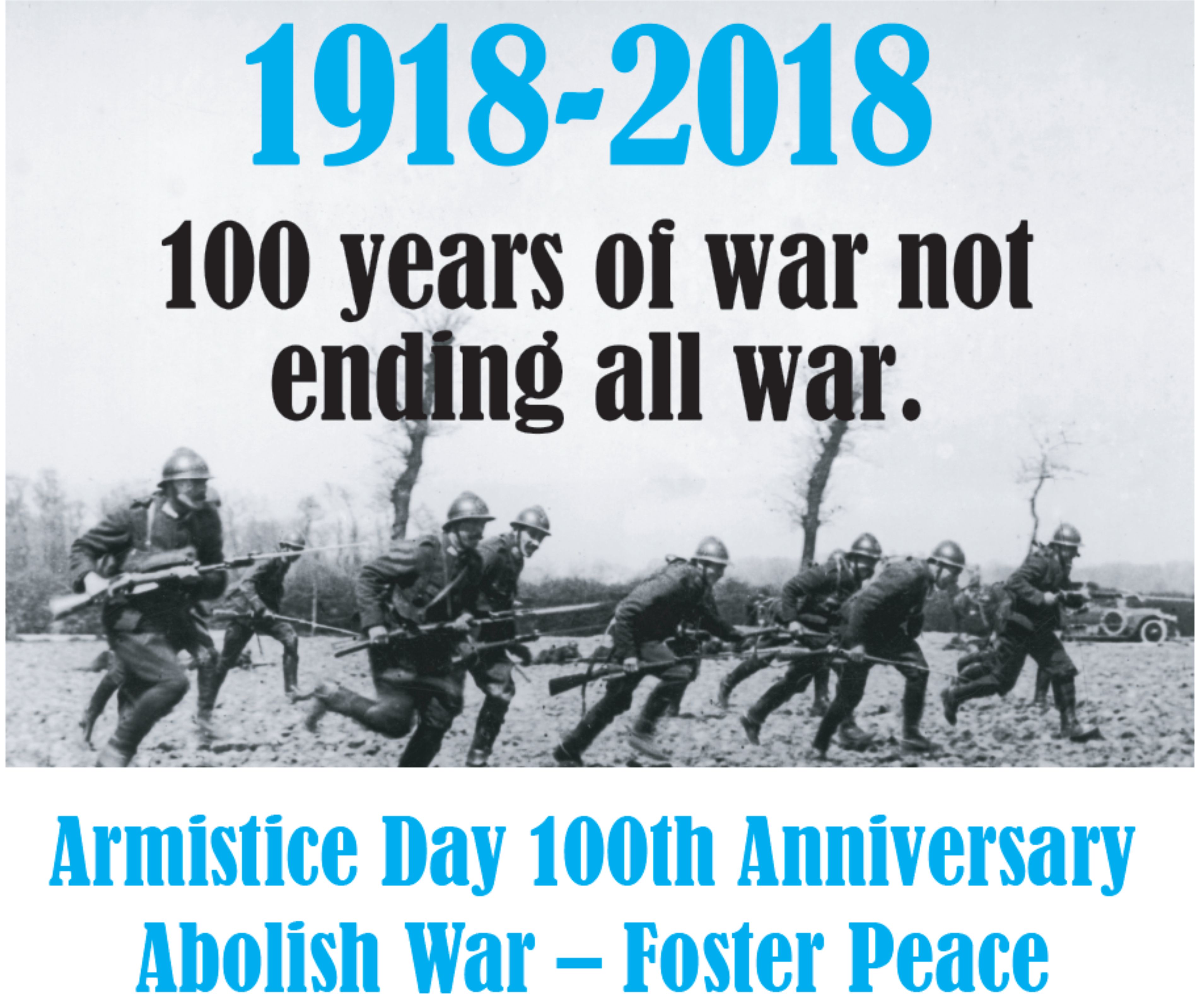 Armistice Day 100th Anniversary VECNCC